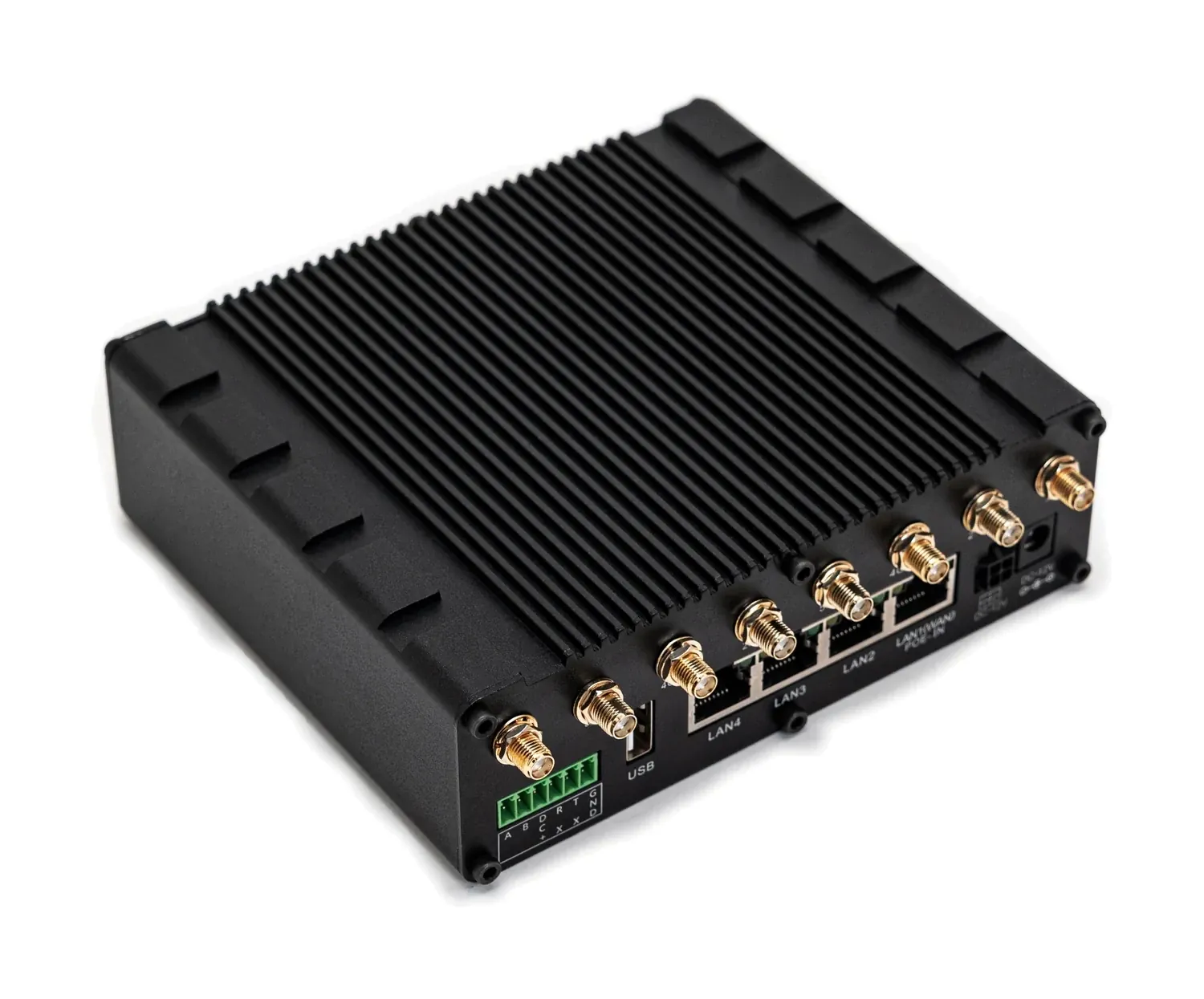 T300-PRO1 5G industrial router, front view