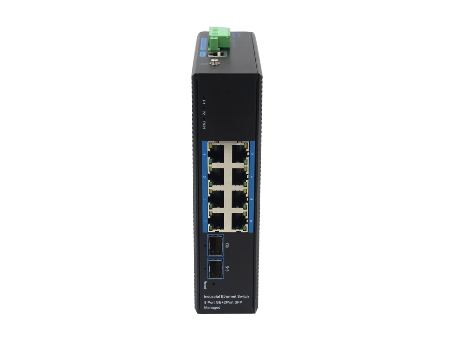 LBT28BGSP-MN-SFP Eight PoE+ ports with two SFP uplinks