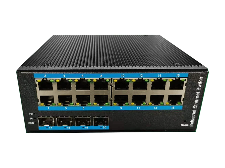 LBT416GS-M-SFP 20-port managed switch with four SFP uplinks