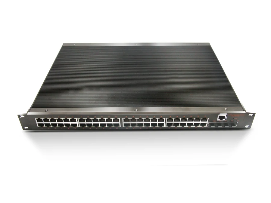 LBT448GST4-MI-SFP 48-port copper aggregation with four 10G SFP+ uplinks