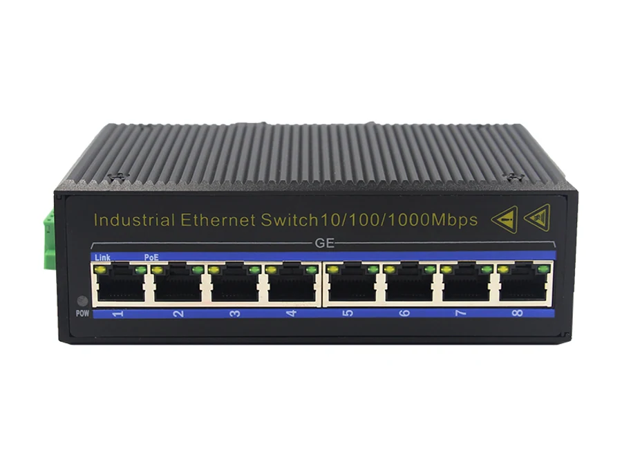 LBTD08G Gigabit switch for control cabinets