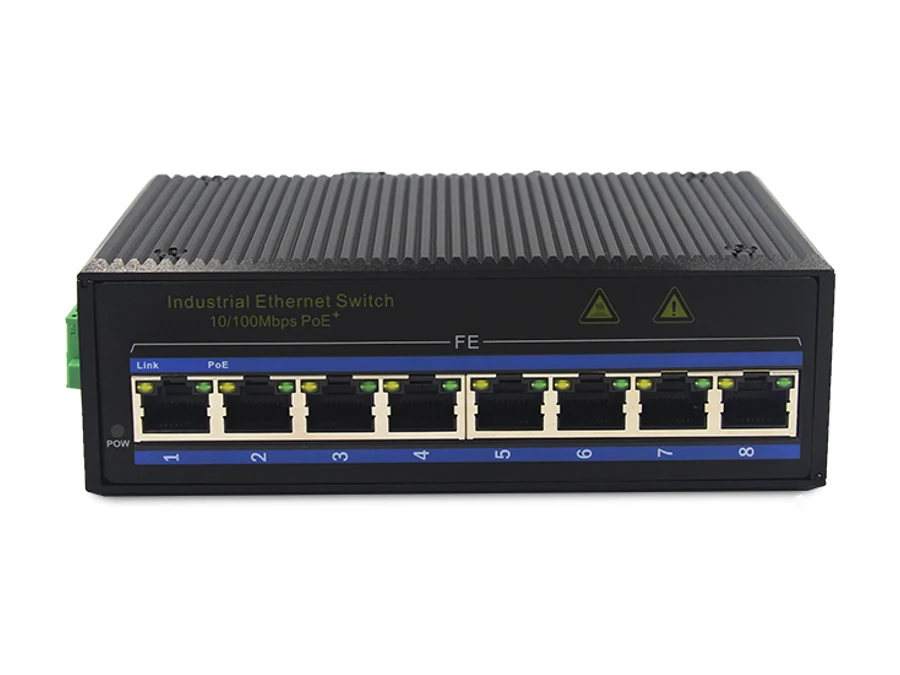 LBTR08FP 8-port PoE switch for cameras and access points
